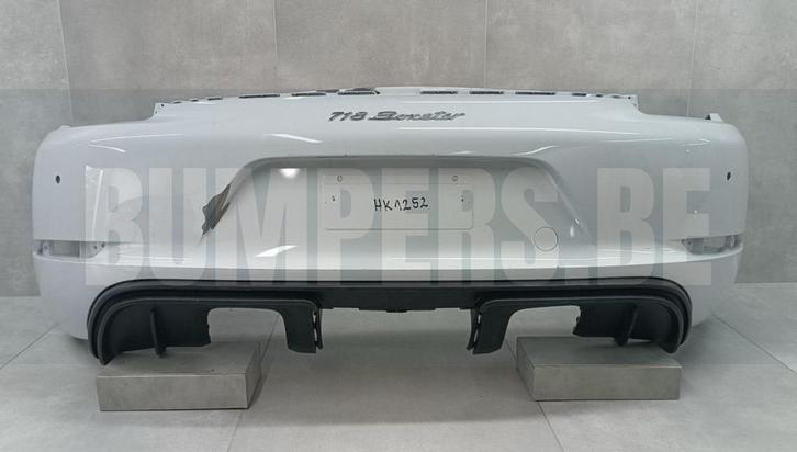 Bumper Porsche 718 Boxster Cayman 982 Serie GT4 17-19 982807, Auto-onderdelen, Carrosserie, Bumper, Achter, Gebruikt, 6 maanden garantie