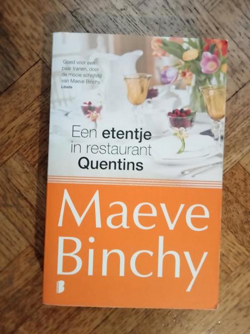 Maeve Binchy: Een etentje in restaurant Quentins, Livres, Romans, Utilisé, Enlèvement ou Envoi