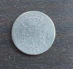 Munt 1 Belgische Frank - 1866, Postzegels en Munten, Munten | België, Zilver, Ophalen of Verzenden, Losse munt, Zilver
