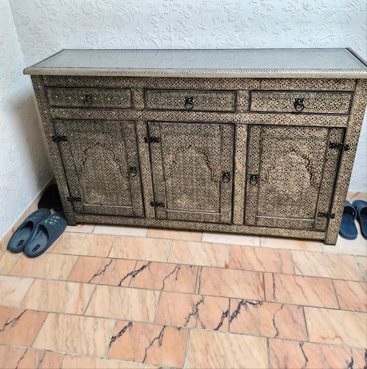 Meubles d'entrée artisanal marocain, Maison & Meubles, Armoires | Dressoirs, Comme neuf, Enlèvement