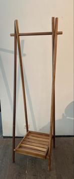Portemanteaux teck, Ophalen, Gebruikt, 100 tot 150 cm, Staande kapstok