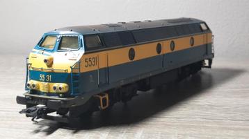 Locomotive DIESEL SNCB NMBS 5531 HO Marklin Hamo Digitale