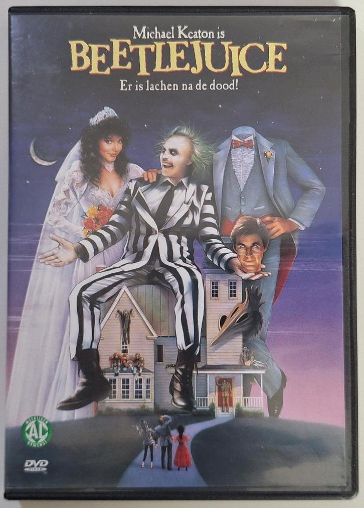 DVD Beetlejuice, Cd's en Dvd's, Dvd's | Science Fiction en Fantasy, Zo goed als nieuw, Fantasy, Ophalen of Verzenden