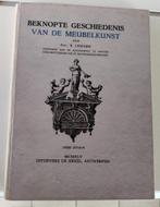 Beknopte geschiedenis van de meubelkunst, Ophalen of Verzenden, Zo goed als nieuw, R. Lemaire