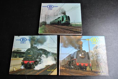 Max DELIE Vapeur Stoom 1 2 3 COMPLET 3 vol Locomotive Train, Collections, Trains & Trams, Utilisé, Train, Enlèvement ou Envoi