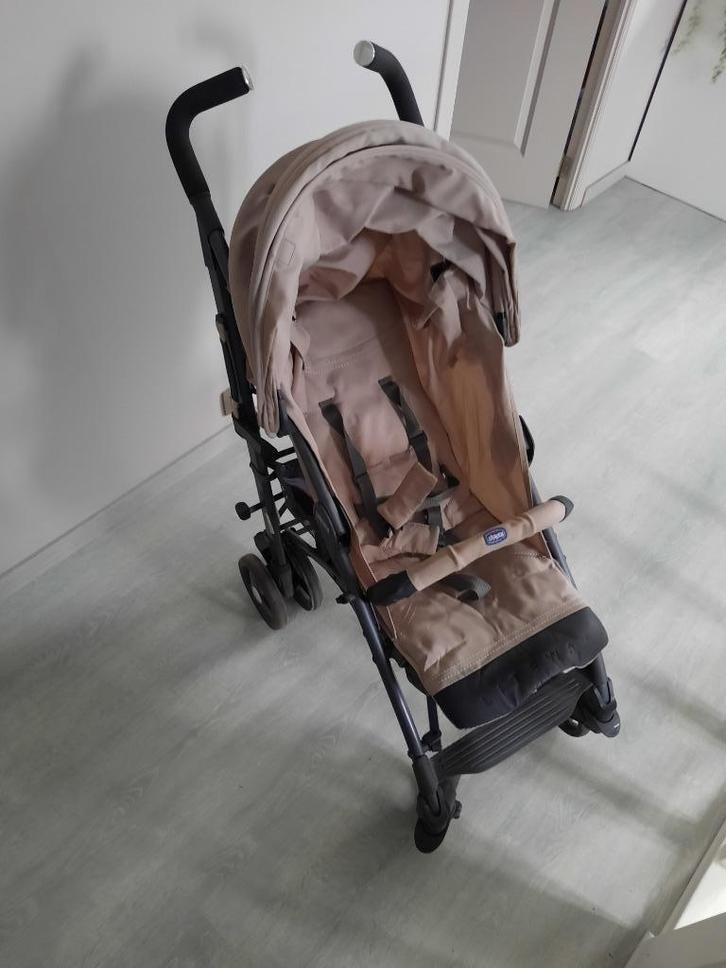 Plooibuggy Chicco, Kinderen en Baby's, Buggy's, Gebruikt, Overige merken, Verstelbare rugleuning, Zonnekap, Ophalen