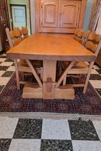 Massief eiken eetkamer, Huis en Inrichting, Ophalen