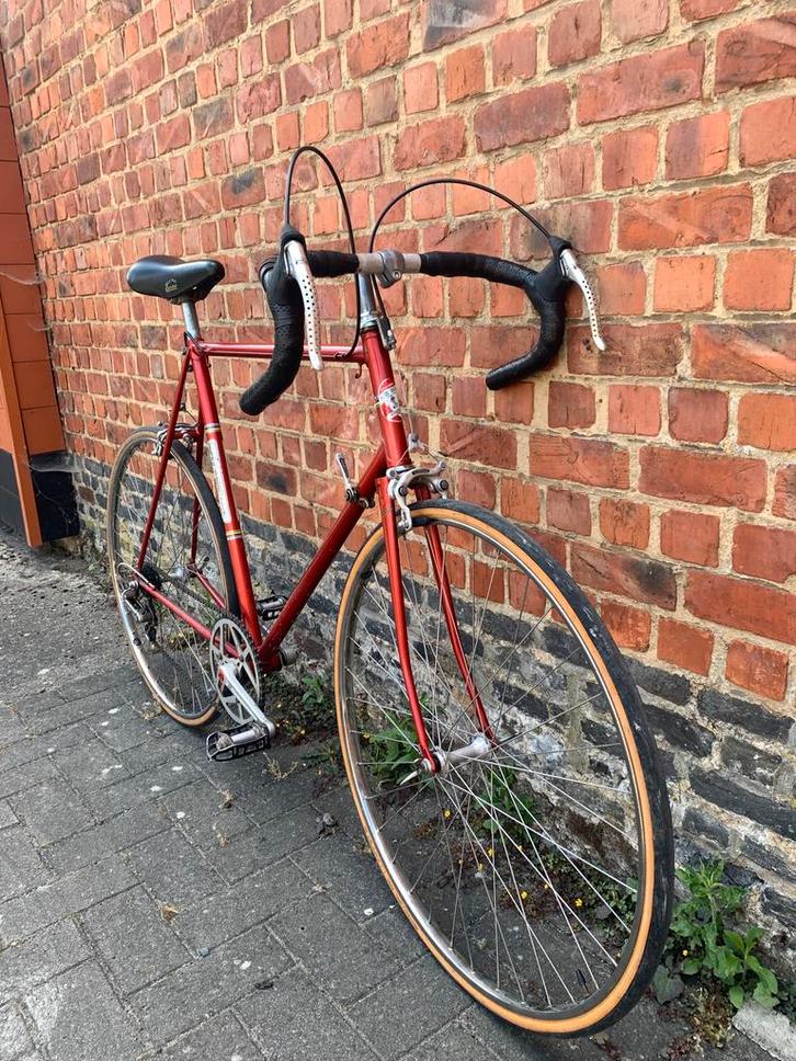 Retro koersfiets l’avenir, Fietsen en Brommers, Fietsen | Oldtimers, 55 tot 59 cm, Jaren '60 of nieuwer, Ophalen
