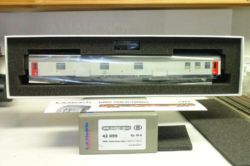 LS MODELS 42099 SNCB NMBS DMS FOURGON GENERATEUR, Hobby en Vrije tijd, Modeltreinen | H0, Zo goed als nieuw, Wagon, Gelijkstroom of Wisselstroom