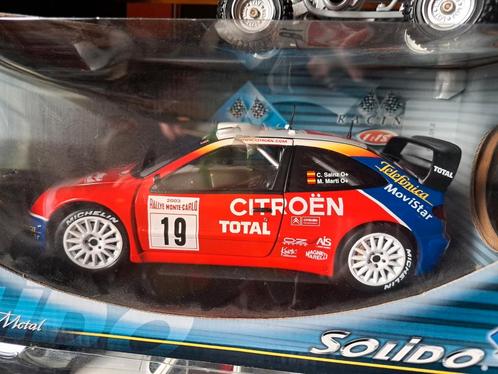 Citroen Xsara WRC Sainz / Marti Solido 1/18, Hobby & Loisirs créatifs, Voitures miniatures | 1:18, Comme neuf, Voiture, Autoart