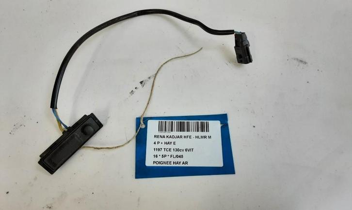 HANDGREEP ACHTERKLEP Renault Kadjar (RFEH) (01-2015/-), Auto-onderdelen, Carrosserie, Renault, Gebruikt