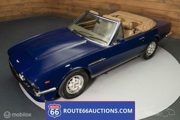 Aston Martin V8 Cabriolet LHD 1981 | Route 66 auctions, Cuir, Achat, Beige, Entreprise