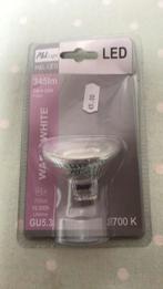 Lampe LED GU5.3 5W blanc chaud 2 pièces 3€/pièce, Enlèvement ou Envoi, Neuf