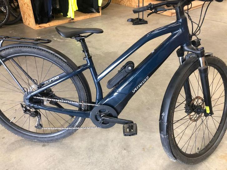 Gespecialiseerde stadsfiets, Fietsen en Brommers, Elektrische fietsen, Zo goed als nieuw, Overige merken, Minder dan 47 cm, 50 km per accu of meer