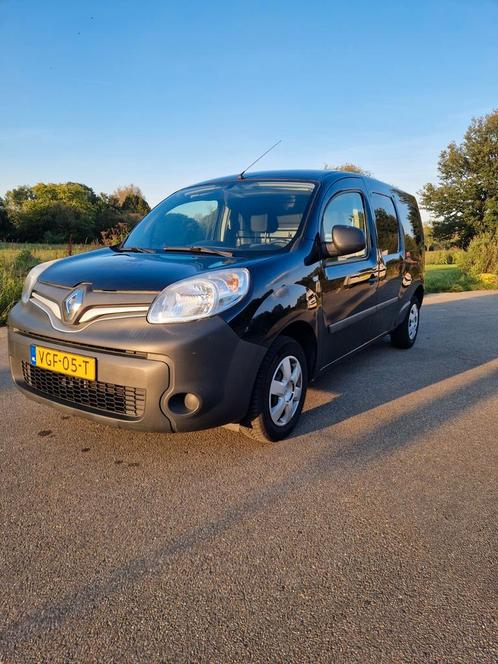 Renault Kangoo 1.5 DCI 66KW 2016 noir, Autos, Camionnettes & Utilitaires, Particulier, Renault, Diesel, Euro 4, Noir, Gris, Enlèvement