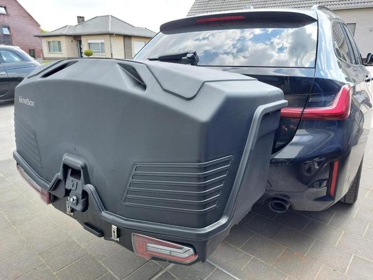 Te huur: Towbox trekhaakkoffer voor extra bagageruimte €12, Auto diversen, Dakkoffers, Gebruikt, Ophalen