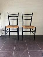 Italiaanse Chiavari Spinettato stoelen – vintage design, Ophalen, Zo goed als nieuw, Hout