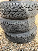 3 banden uniroyal 165/65r14 als nieuw, Auto-onderdelen, Ophalen, 14 inch, Gebruikt, Band(en)