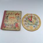 Oud klokkenboek + sprookjesboek Moeder de Gans., Antiquités & Art, Antiquités | Jouets, Enlèvement ou Envoi