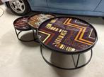salontafel, Neuf, Moins de 50 cm, Métal, Rond