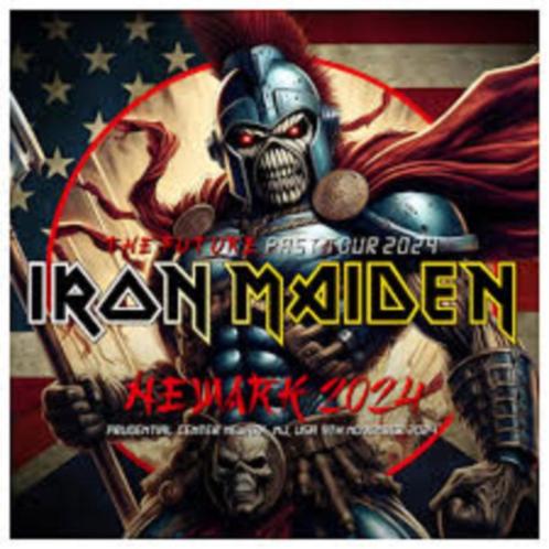 2 CD's Iron Maiden - Live Newark 2024, Cd's en Dvd's, Cd's | Hardrock en Metal, Zo goed als nieuw, Verzenden