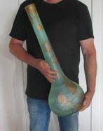 Museumstuk : art nouveau Legras Montjoye vaas distels 72 cm, Antiek en Kunst, Ophalen