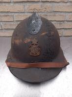 === Belgische Helm WO2 Defense Passive  compleet ===, Verzamelen, Militaria | Tweede Wereldoorlog, Ophalen of Verzenden