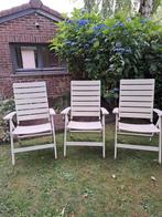 Tuinstoelen, Tuin en Terras, Ophalen, Zo goed als nieuw, Hout, Inklapbaar