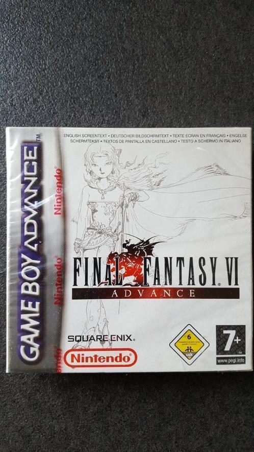 *NIEUW* - Final Fantasy VI Gameboy Advance - red strip seal, CD & DVD, DVD | Science-Fiction & Fantasy, Neuf, dans son emballage