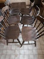 6 cafestoelen, Ophalen, Gebruikt