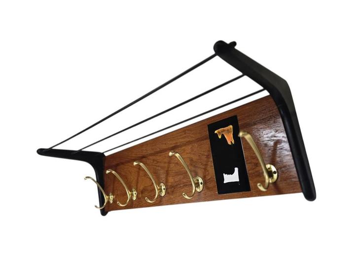 Vintage muurkapstok / wandkapstok 'Alred Hendrickx', Antiek en Kunst, Antiek | Woonaccessoires, Ophalen of Verzenden