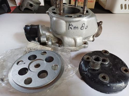 suzuki rm 80 cilinder/kop/koppeling frontplate crosser, Motoren, Onderdelen | Suzuki, Gebruikt, Ophalen