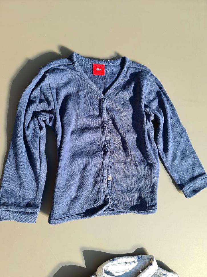 trui met drukknopen Oliver 86, Enfants & Bébés, Vêtements de bébé | Taille 86, Comme neuf, Enlèvement ou Envoi