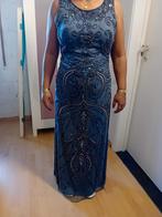 Elegante feestjurk, Kleding | Dames, Ophalen, Maat 42/44 (L), Blauw