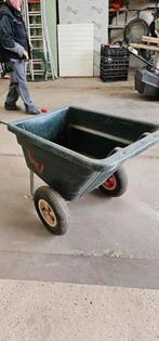 Kruiwagen op 2 bandjes met kunststof bak, Enlèvement