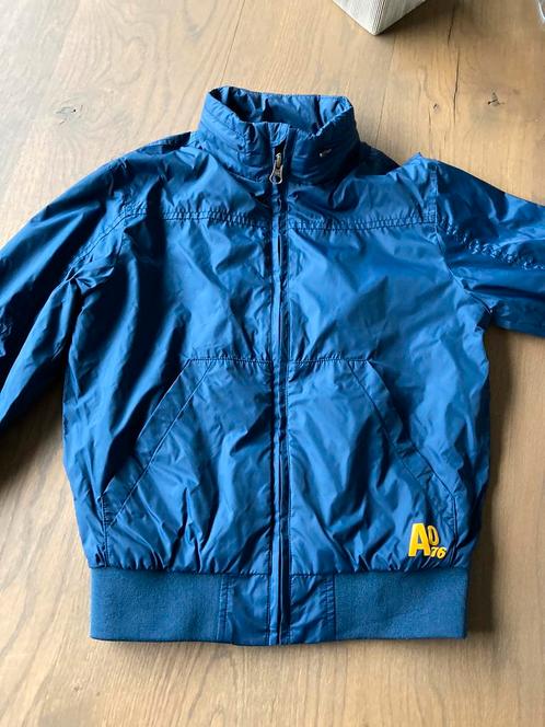 Nr 3: Blauwe jas À 076, Kinderen en Baby's, Kinderkleding | Maat 128, Nieuw, Jongen, Jas, Ophalen of Verzenden