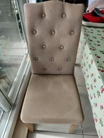 5 stoffen stoelen, Huis en Inrichting, Stoelen, Ophalen, Gebruikt