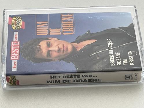 Wim De Craene – Het Beste Van... Wim De Craene, Cd's en Dvd's, Cassettebandjes, Gebruikt, Origineel, Nederlandstalig, 1 bandje