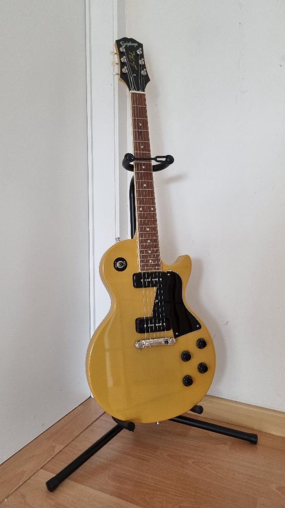 Epiphone Les Paul Special P90 TV Yellow, Muziek en Instrumenten, Snaarinstrumenten | Gitaren | Elektrisch, Nieuw, Solid body, Epiphone
