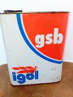 Bidon à huile vintage IGOL gsb, Enlèvement ou Envoi, Comme neuf
