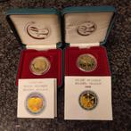 Proofs belgie 2005 en 2006, Postzegels en Munten, Ophalen of Verzenden, 2 euro