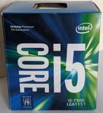 Intel Core i5-7500 (boite), Comme neuf, Intel Core i5, 4-core, Enlèvement ou Envoi