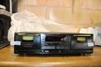Nieuwe ! dubbele Stereo Cassettedeck Pioneer CT-503R , zwart, Audio, Tv en Foto, Cassettedecks, Overige merken, Dubbel, Auto-reverse