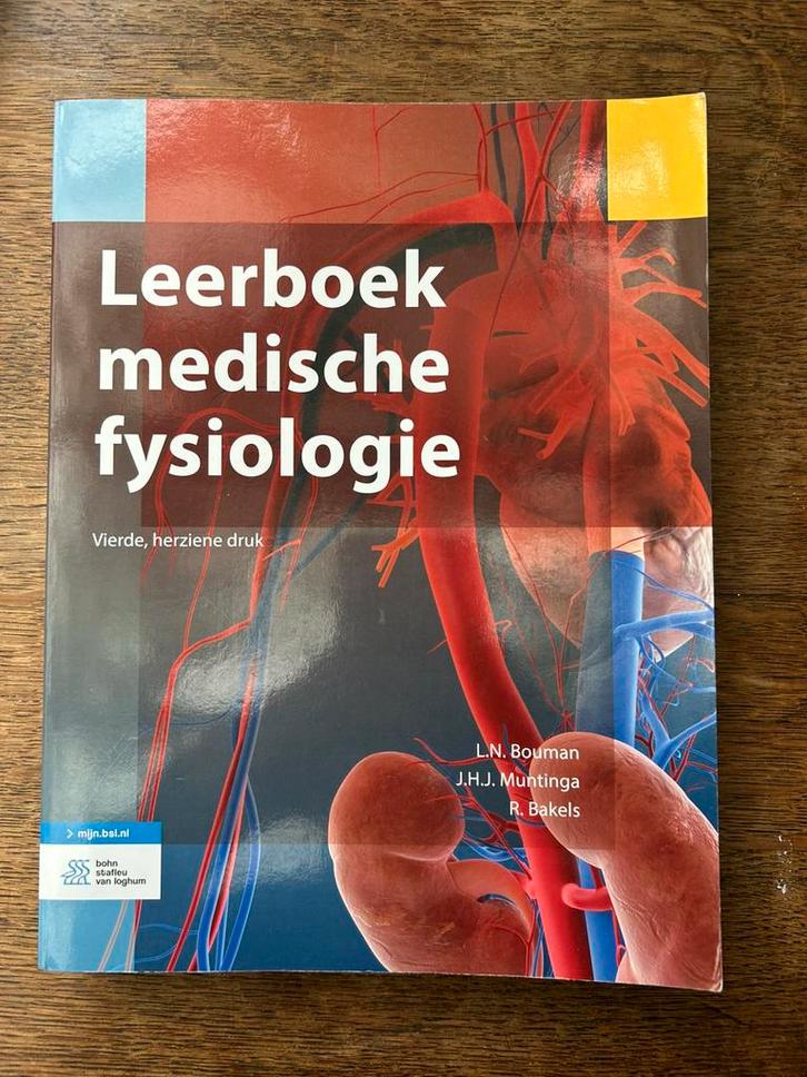 L.N. Bouman - Leerboek medische fysiologie, Boeken, Wetenschap, Ophalen of Verzenden