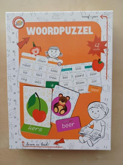 Woordpuzzel - Toy Universe (5+), Enfants & Bébés, Jouets | Éducatifs & Créatifs, Comme neuf, Langue et Lecture, Découverte, Enlèvement ou Envoi