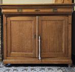 Antiek eikenhouten dressoir, Huis en Inrichting, Kasten | Buffetkasten, Ophalen, Gebruikt, 100 tot 150 cm, 100 tot 150 cm