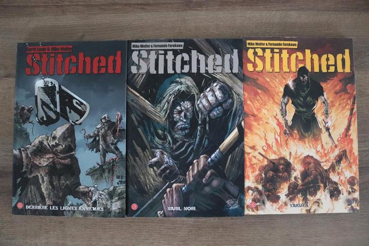 Stitched (Série complète), Livres, BD | Comics, Utilisé, Série complète ou Série, Amérique, Enlèvement ou Envoi