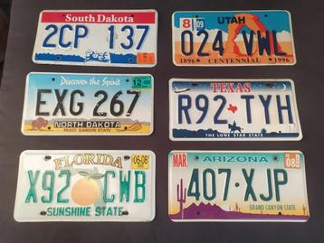 USA plate deco-collectie individueel om uit te kiezen KENTEK beschikbaar voor biedingen