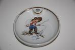 oud porseleinen verwarmingsbordje voor baby 1970, Ophalen of Verzenden