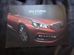 Brochure Hyundai, Comme neuf, Enlèvement ou Envoi